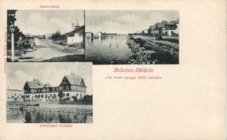 Balatonföldvár az Atlétikai Klubházzal és az Imre utcával