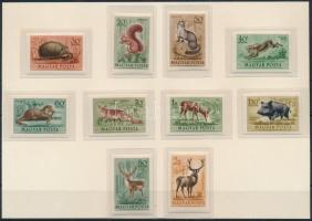 1953 Erdei állatok vágott sor (20.000)