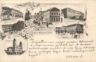 1898 Debrecen az Arany Bika Szállodával