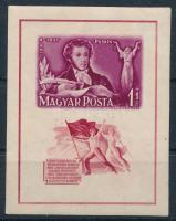 1949 Puskin vágott blokk