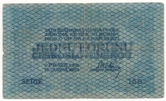 Csehszlovákia 1919. 1K "158" T:VG
Czechoslovakia 1919. 1 Koruna "158" C:VG
Kra...