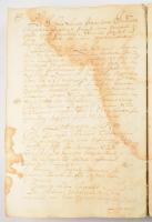 ca 1750-1790 Protocollum Zala vármegyei hivatalos iratok jegyzőkönyve, több munka összefűzve, talán ...