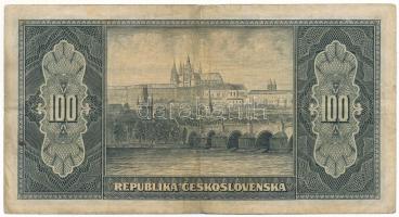 Csehszlovákia 1945. 100K "PB 204,159" T:F,VG
Czechoslovakia 1945. 100 Korun "PB 204,...