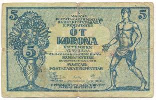 1919. 5K "OSZTRÁK-MAGYAR BANK...", "002 820.778" T:VG
Adamo K8