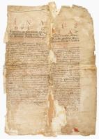 ca 1660-1900 Családtörténeti okmánygyűjtemény a XVII-XIX. századig. A Péterffy, Saáry és kapcsolódó ...