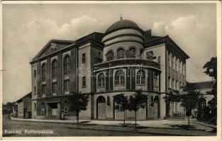 1931 Karcag, Kultúrpalota. Kertész József kiadása (kis szakadás / small tear)
