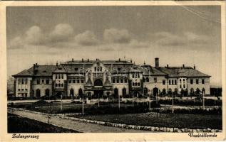 1936 Zalaegerszeg, vasútállomás (szakadás / tear)