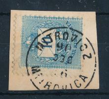 1881 Színesszámú 10kr "MITROVICZ / MITROVICA" kétnyelvű bélyegzéssel, a dátumban a DEC. je...