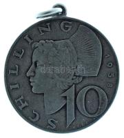 Ausztria 1958. 10Sch Ag füllel T:VF patina
Austria 1958. 10 Schilling Ag with ear C:VF patina
Krau...
