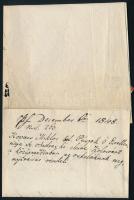 1848 Gyulafehérvár, Kovács Miklós (1769-1852) erdélyi püspök saját kézzel aláírt levele, magyar nyel...