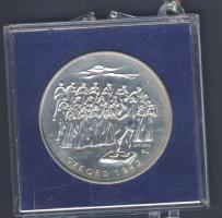 1982. "Szeged-Kodály Zoltán" Ag emlékérem T:BU plombált plasztiktokban!