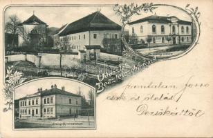 1899 Besztercebánya Evangelist schools and church (cut)