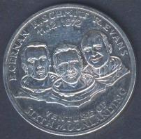 USA 1972.11.12. Apollo 17 fém emlékérem T:1- k