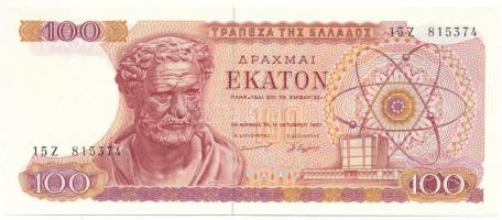 Görögország 1967. 100Dr "15Z 815374" T:UNC
Greece 1967. 100 Drachmai "15Z 815374&quo...