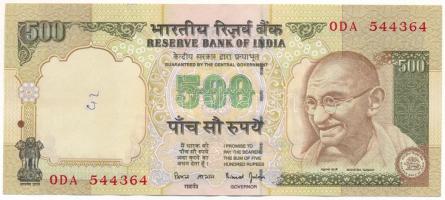 India DN(2000-2004) 500R "0DA 544364" "Bimal Jalan" T:F szép papír, tűlyuk, kézí...
