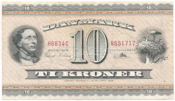 Dánia 1963. (1936) 10K "H6634C 8651717" T:F
Denmark 1963. (1936) 10 Kroner "H6634C 8...
