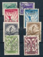 1933 Repülő (II.) sor a záróérték nélkül (7.000) (5P missing)