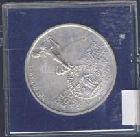 1982. "MÉE - Marcus Aurelius" Ag emlékérem plasztikdobozban T:1