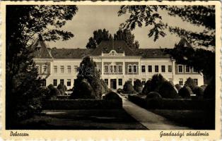 Debrecen, Gazdasági Akadémia