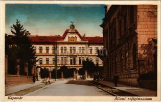 Kaposvár, Állami reálgimnázium