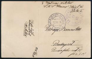 1916 Matrózok az Osztrák-Magyar Cs. és Kir. Haditengerészet SMS Kaiser Karl VI páncélos cirkálójának...