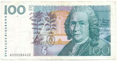 Svédország DN (1986-1988) 100K "8300286402" T:F
Sweden ND (1986-1988) 100 Kronor "83...