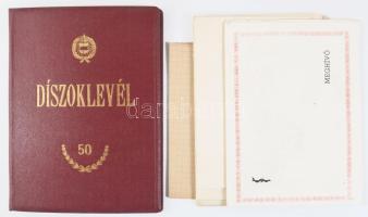 1970 Bp., a Semmelweis Orvostudományi Egyetem által kiállított aranyoklevél Dr. Kovács Arthur orvos ...