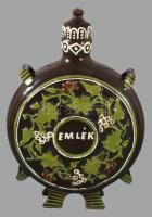 cca 1900-1920 Butella, emlék felirattal, Alföld, felületi sérülésekkel, m: 30 cm