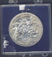 1983. "MÉE Salgótarján-Madách Imre" Ag emlékérem plombált plasztiktokban T:1