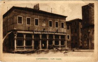 Koper, Capodistria, Capo D'Istria; Caffe Loggia / café (EB)