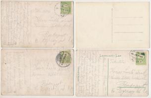 Szliácsfürdő, Kúpele Sliac - 14 db RÉGI város képeslap, közte néhány fotó / 14 pre-1945 town postcar...