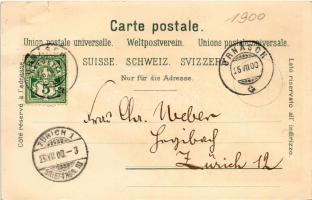 1900 Säntis, Gasthof, Meteorologische Station / inn, mountain rest house, meteorological station. Ca...