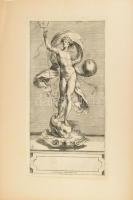 1615 Cherubino Alberti (1553-1615) A tengeri erők allegóriája. Rézmetszet, papír, jelzett. / Allegor...