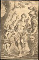 ca 1630 Ludovico Ottavio Burnacini - Tobias Sadeler (?-1675) Fortes creantur fortubus - Az erősek er...