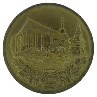 1989. "A Gépészmérnöki kar emlékére - Miskolc 1949-1989 / NME" kétoldalas bronz emlékérem ...