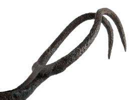 Antik répaszedő. Alföld. cca 19. sz. közepe, Alföld, h: 22 cm