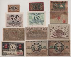 Vegyes, 12xklf osztrák és német szükségpénztétel T:UNC-VG
Mixed, 12xdiff necessity note (notgeld) l...