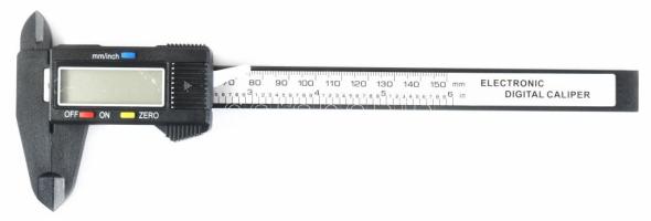 Digitális tolómérő, újszerű állapotban, h: 24 cm