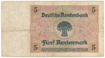 Német Birodalom 1926. Weimari Köztársaság 5M "E 12826296" T:F,VG
Germany / Weimar Republi...