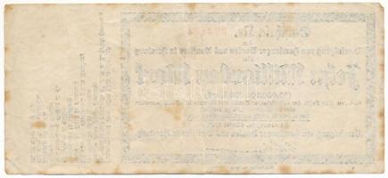 Német Birodalom / Weimari Köztársaság / Hamburg 1923. 10.000.000.000M szükségpénz vízjeles papíron &...