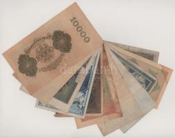 Német Birodalom 1908-1923. 11db-os bankjegytétel T:F-VG
German Empire 1908-1923. 11pcs banknote lot...
