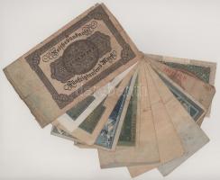 Német Birodalom 1908-1923. 11db-os bankjegytétel T:F-VG
German Empire 1908-1923. 11pcs banknote lot...