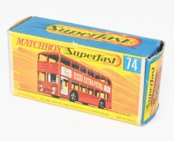 cca 1970 Matchbox "Damler Bus", eredeti dobozában