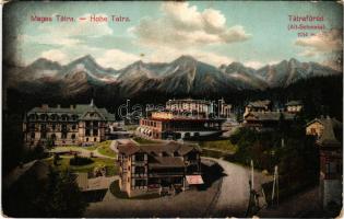 1911 Ótátrafüred, Ó-Tátrafüred, Tátrafüred, Alt-Schmecks, Stary Smokovec (Magas-Tátra, Vysoké Tatry)...