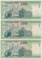 2003. 200Ft (3xklf betűjel: FA, FB, FC) T:F