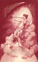 New Year 1900 litho