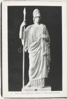 ca 1900 Roma 32 tavole sculture leporelló szobrokról dombornyomott papírkötésben