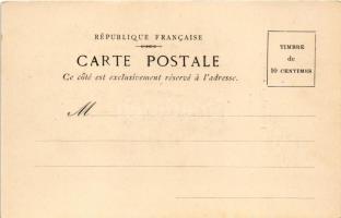 Üdvözlet Párisból! Reményi képeslap kereskedő az 1900-as párizsi világkiállításon / Hungarian postca...