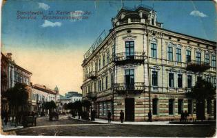 Ivano-Frankivsk, Stanislawów, Stanislau; Ul. Kazimierzowska / Kazimierzowskagasse / street view, hot...