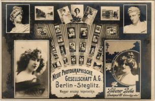 Neue Photographische Gesellschaft A.G. Berlin-Steglitz magyarországi képviselője Silberer Béla Budap...